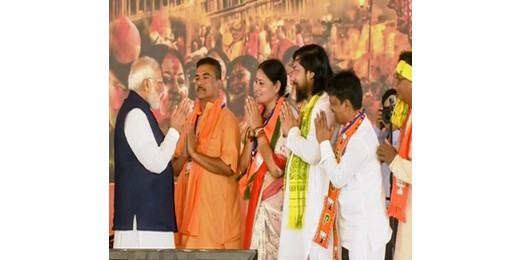 ममता के गढ़ में भाजपा का कब्जा, शुभेंदु अधिकारी ने ली मुख्यमंत्री पद की शपथ